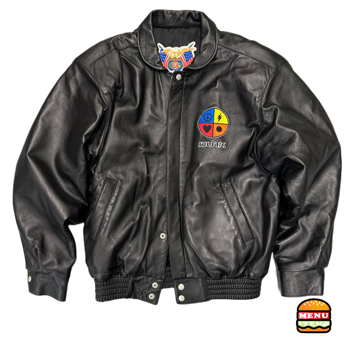 Original 2000 Promotional Jeff Hamilton Shaq Dunk.Net Leather Jacket ...